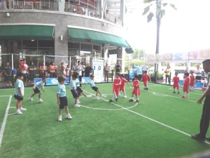 football at marketvillage (Medium)